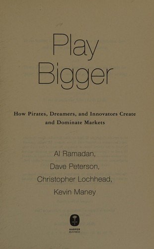 Play Bigger by Christopher Lochhead, book cover